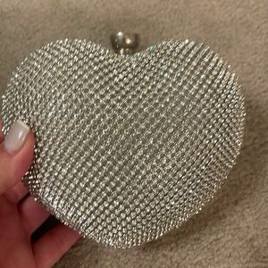 Small heart shaped purse